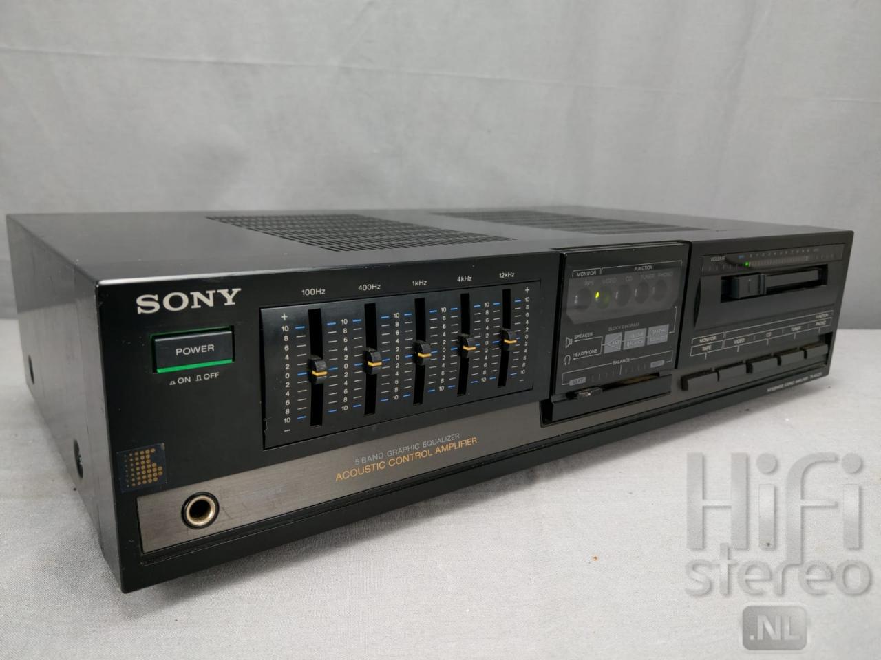 van nu af aan Specimen audit Sony TA-AX230 versterker te koop op hifi stereo.nl